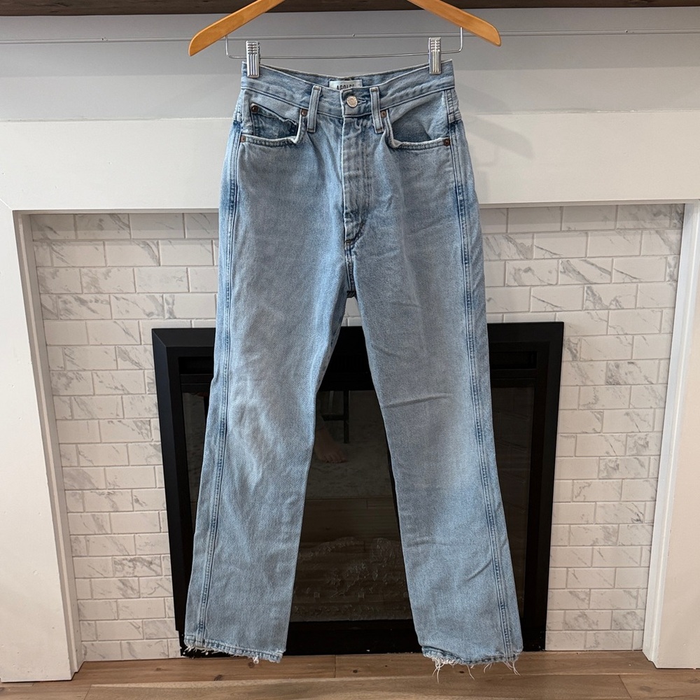 Agolde Denim pinch Jeans in Light Blue wash